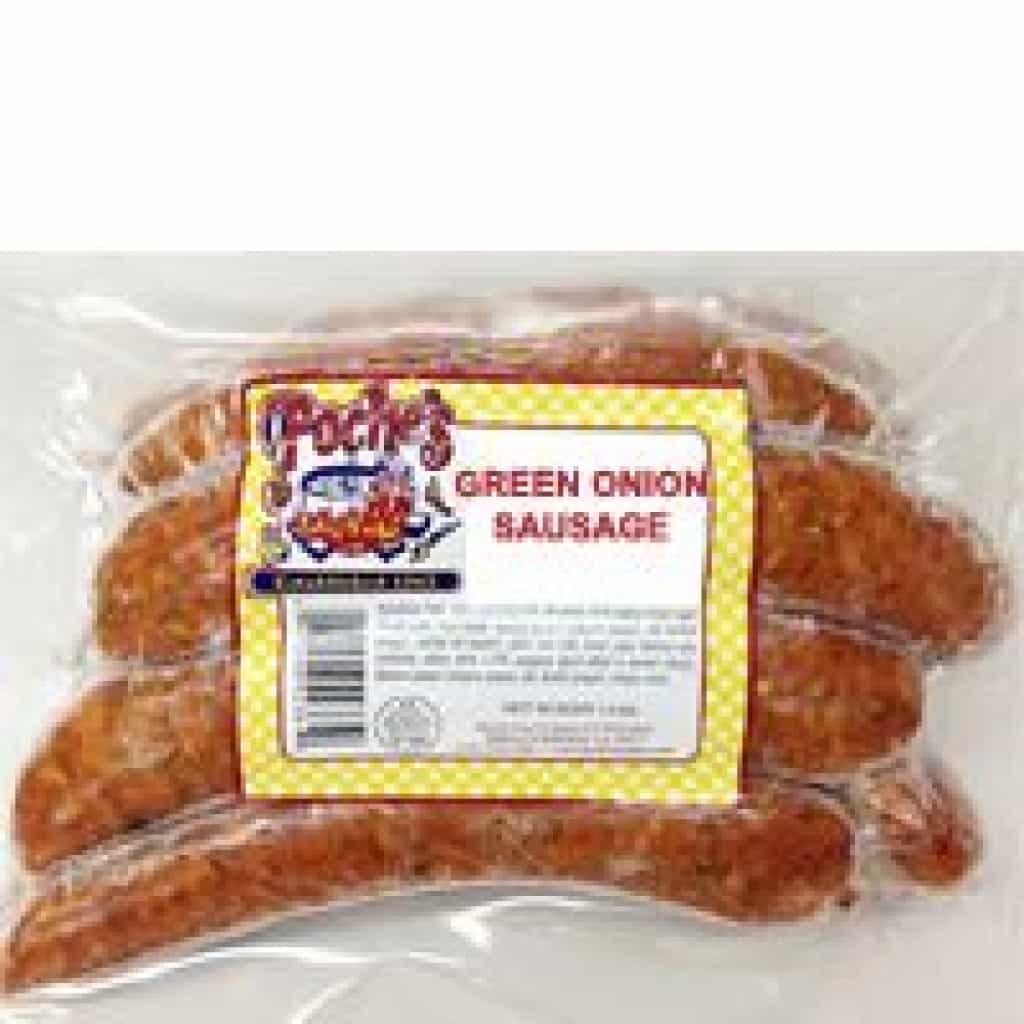 POCHE'S Green Onion Sausage, 16 oz Pack