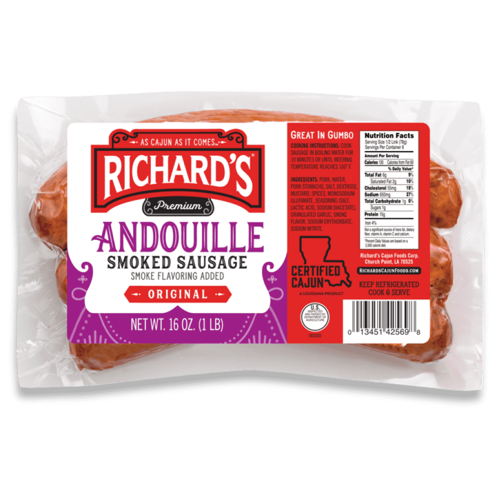 Richard's Original Andouille Smoked Sausage