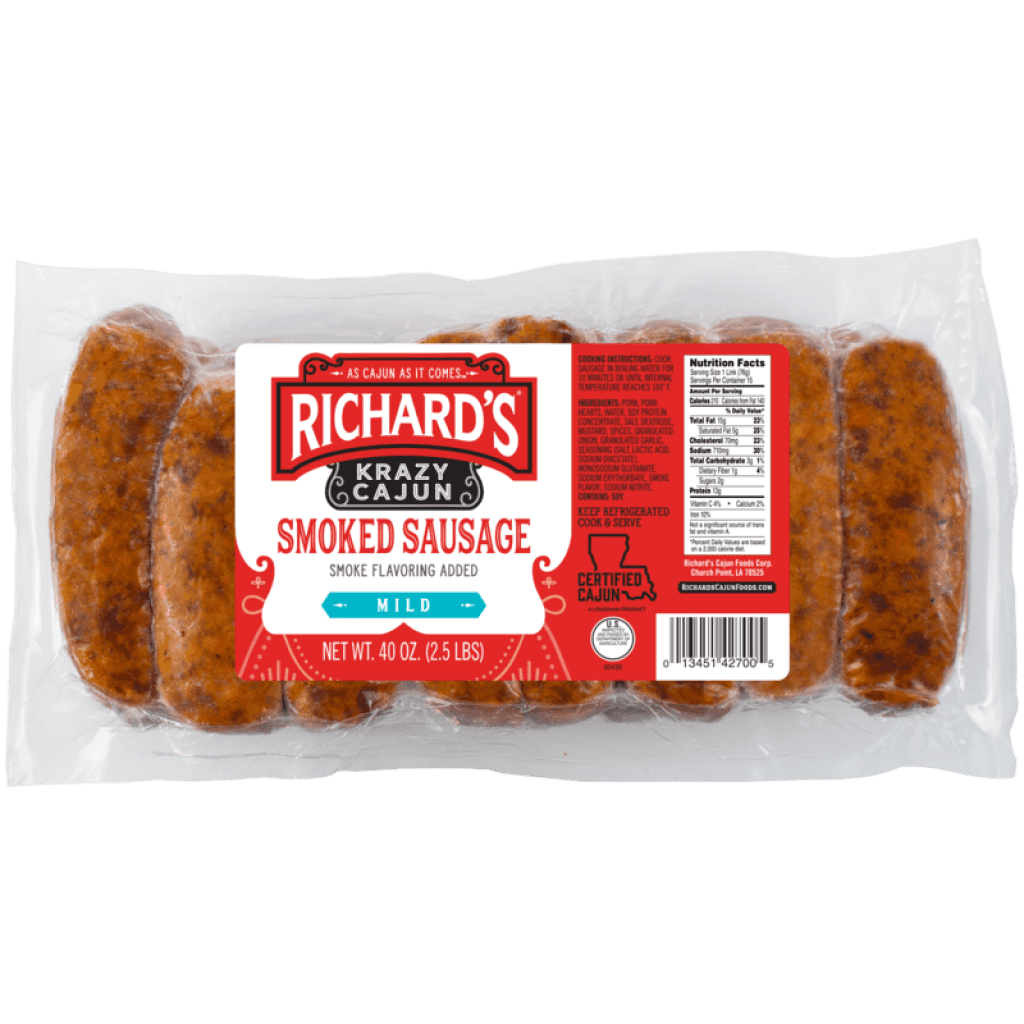 Richard's Smoked Pork Mild Links —