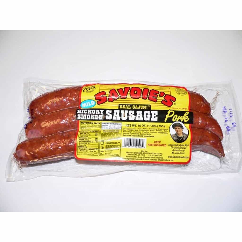 Savoie's Original Pork Smoked Sausage