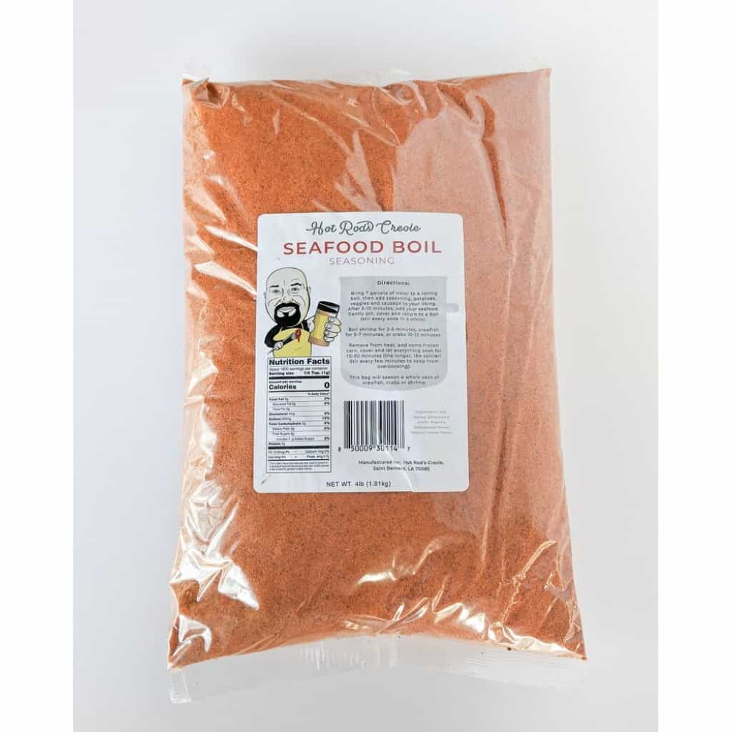 Hot Rods Creole Seafood Boil Seasoning — 4 lb sack