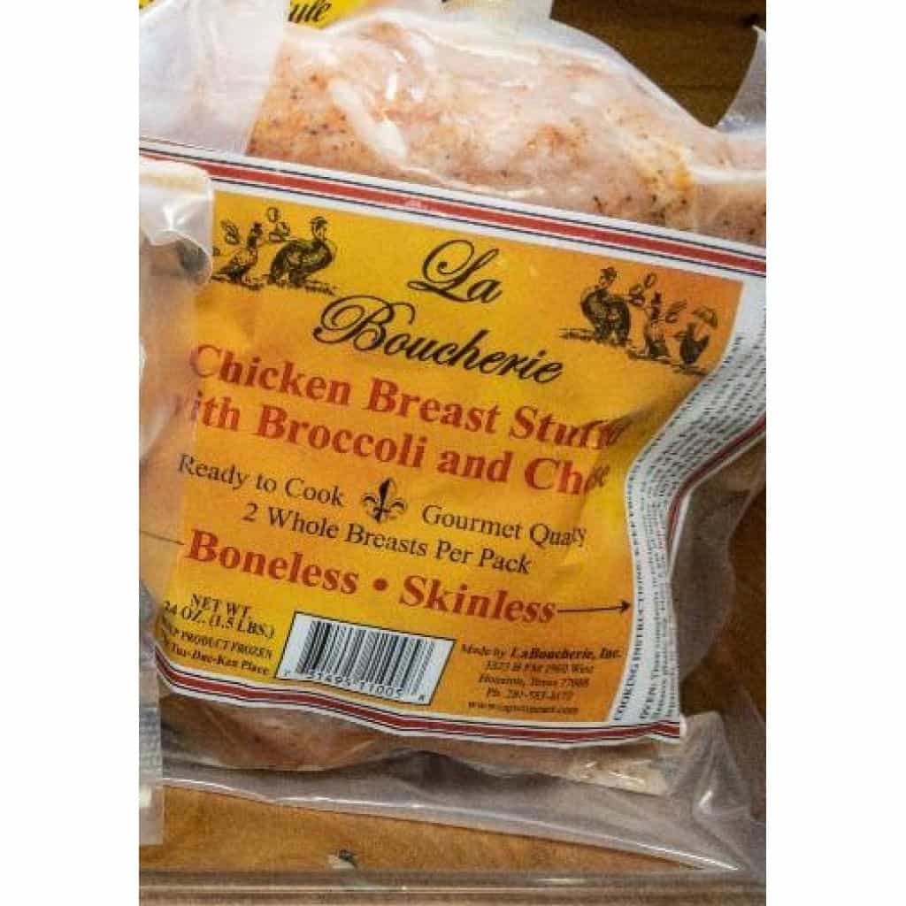 La Boucherie Broccoli & Cheese–Stuffed Chicken Breasts