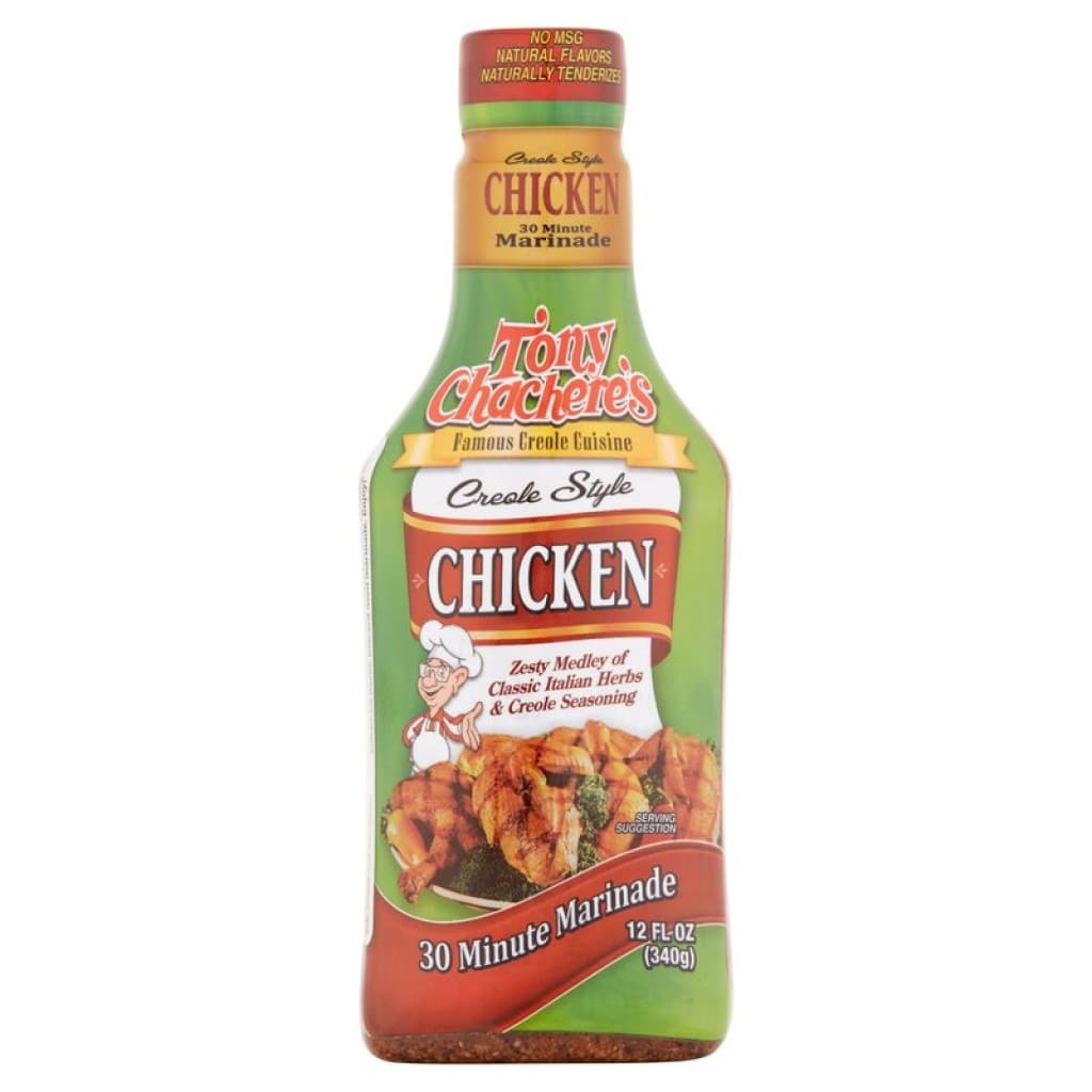 Tony Chachere's Chicken Marinade 12 oz Bottle