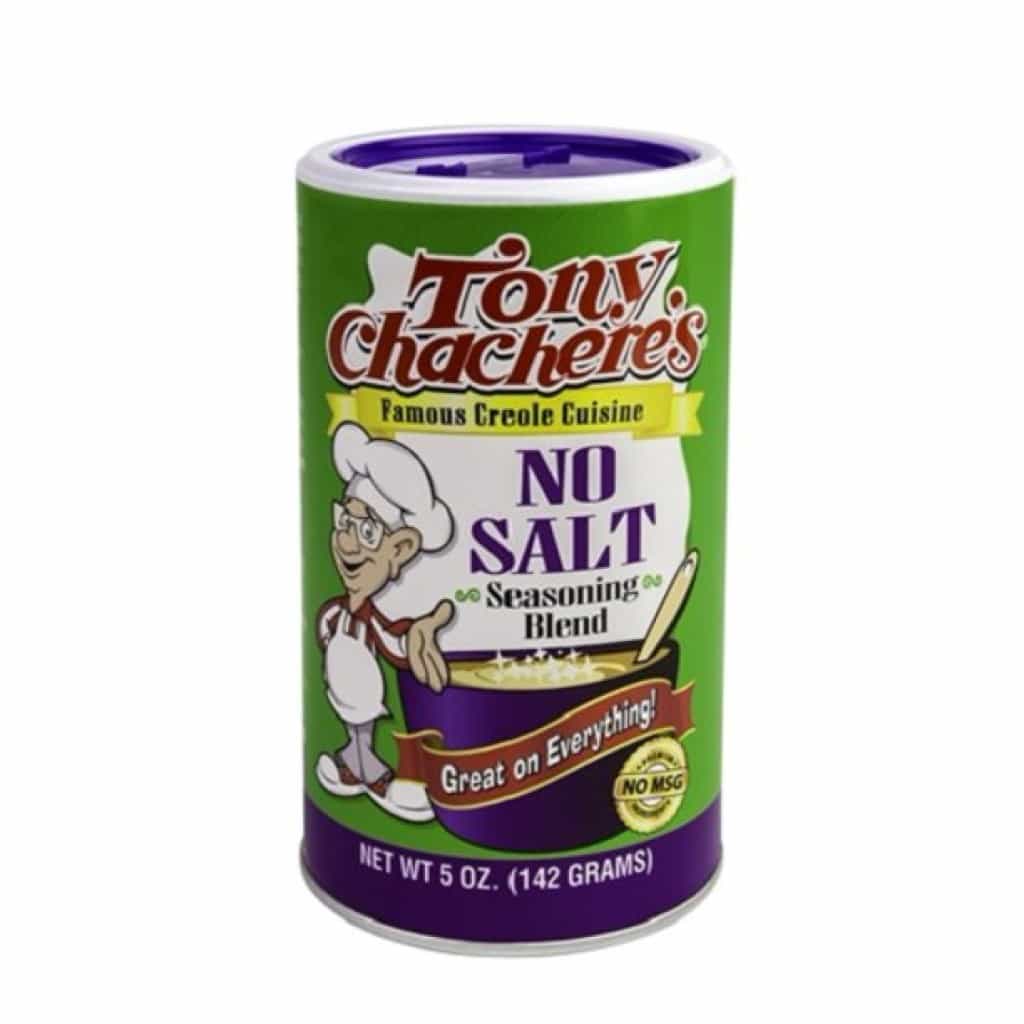 Tony Chachere's No Salt Creole Seasoning, 5 oz Shaker