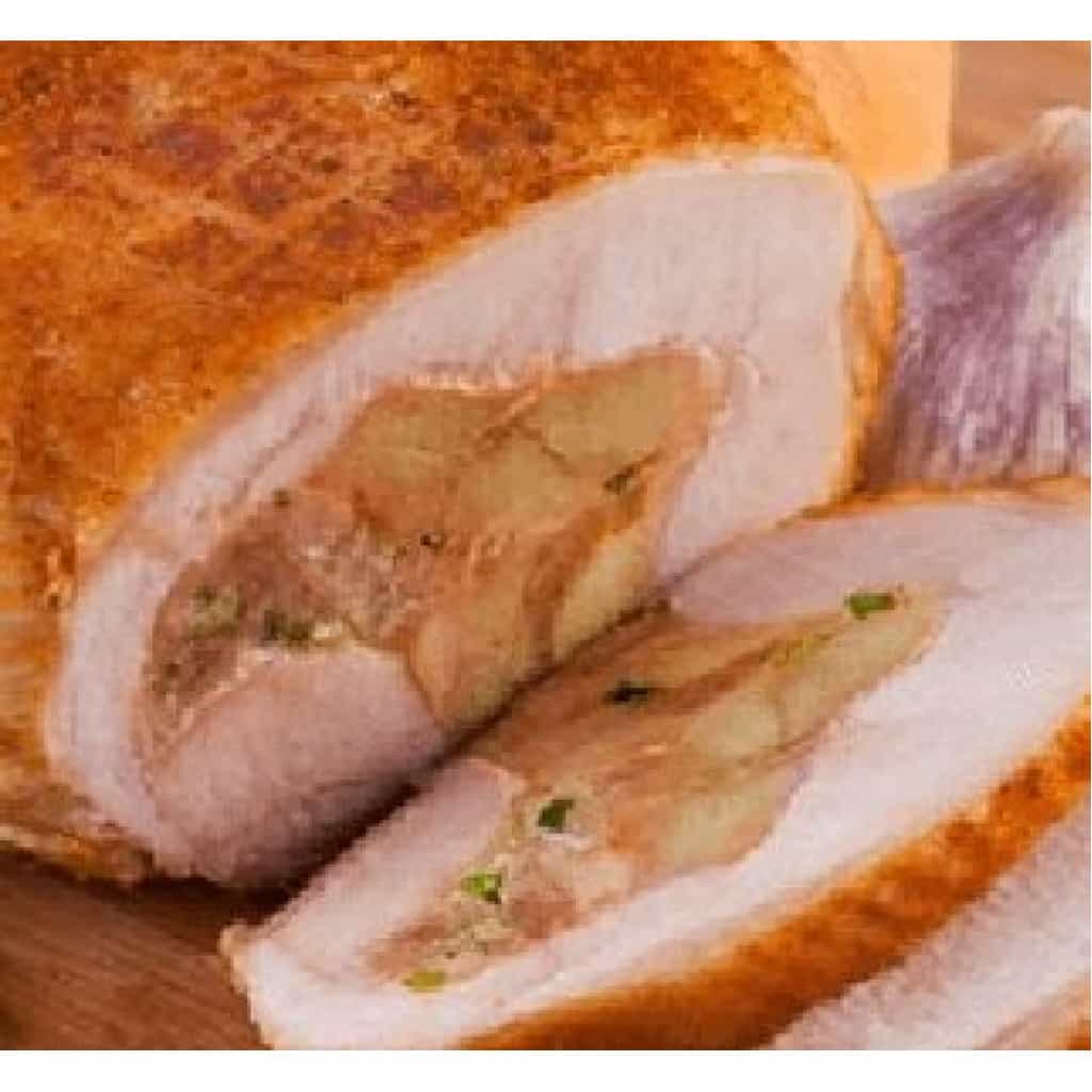 Premium Turducken Roll — Pork Sausage Stuffing