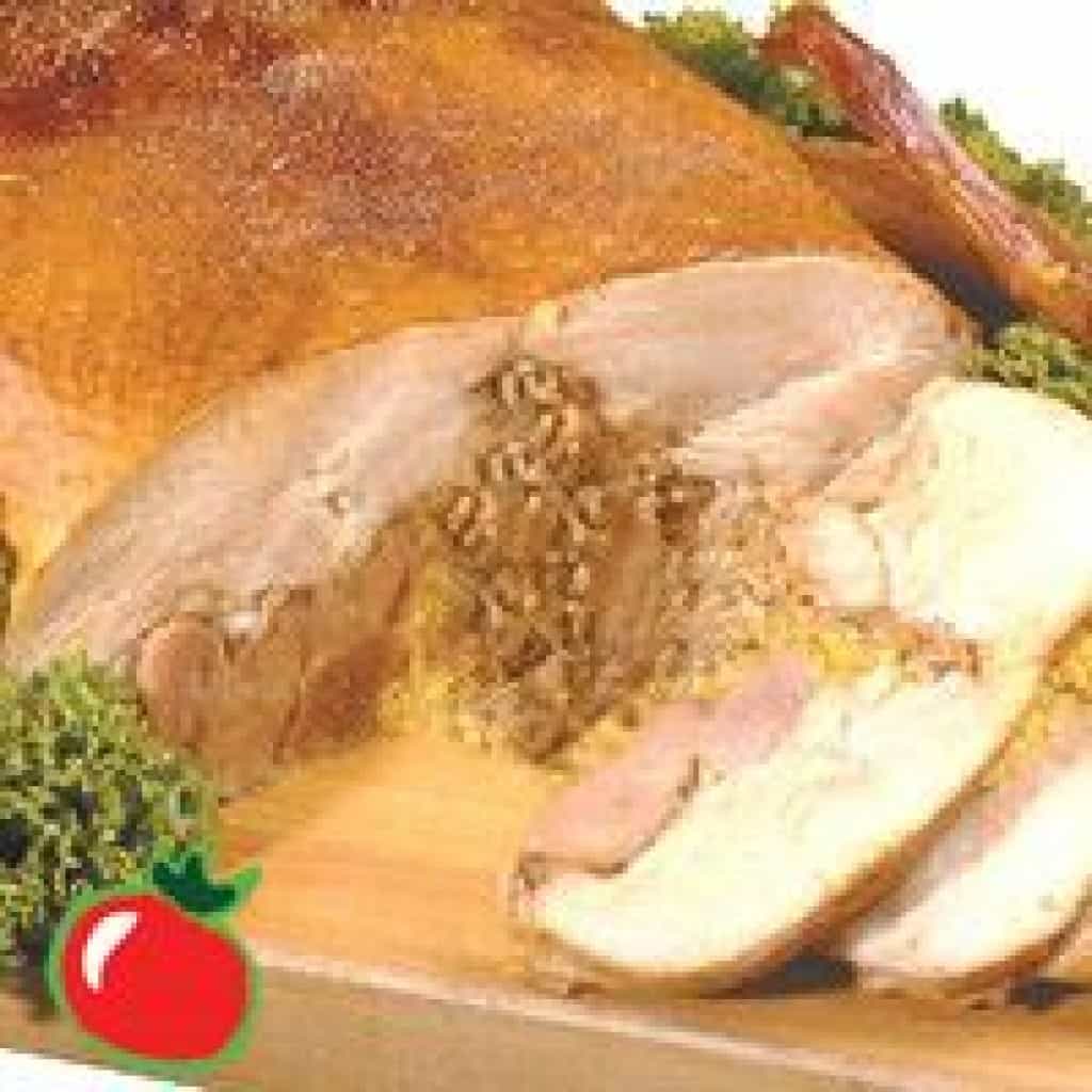 Premium 15 lb Turducken with Chicken Sausage