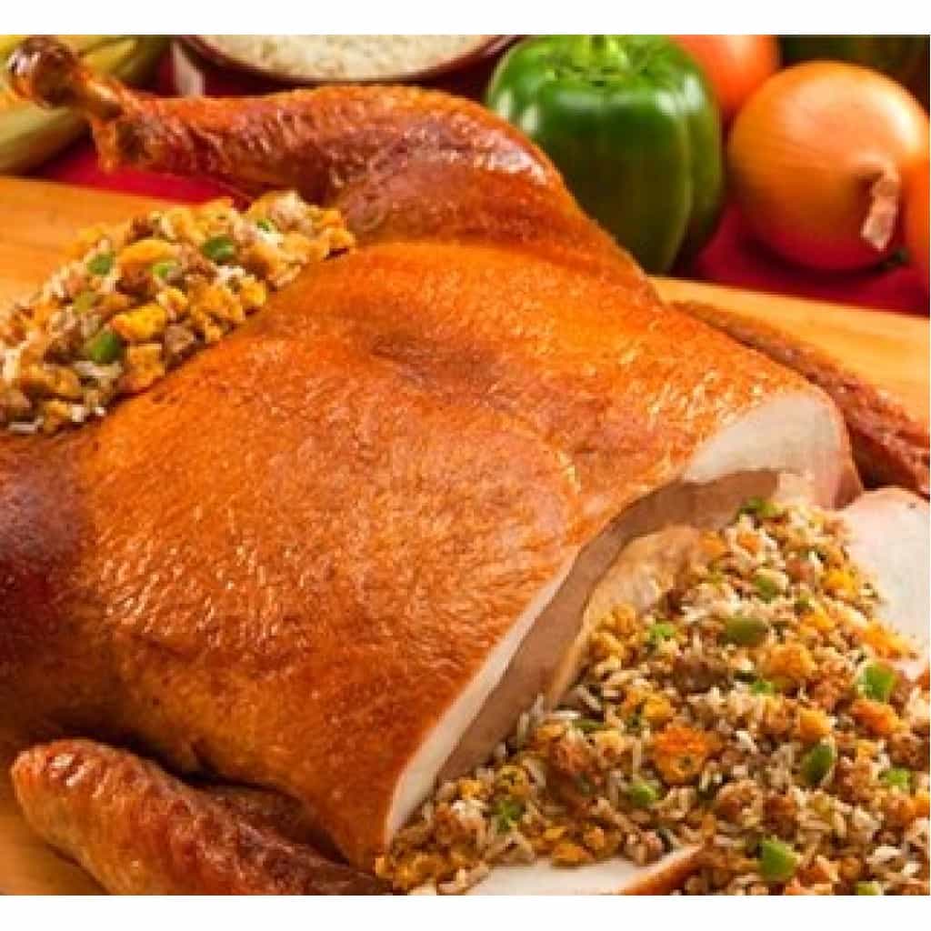 Premium 15 lb Turducken with Creole Pork & Cornbread