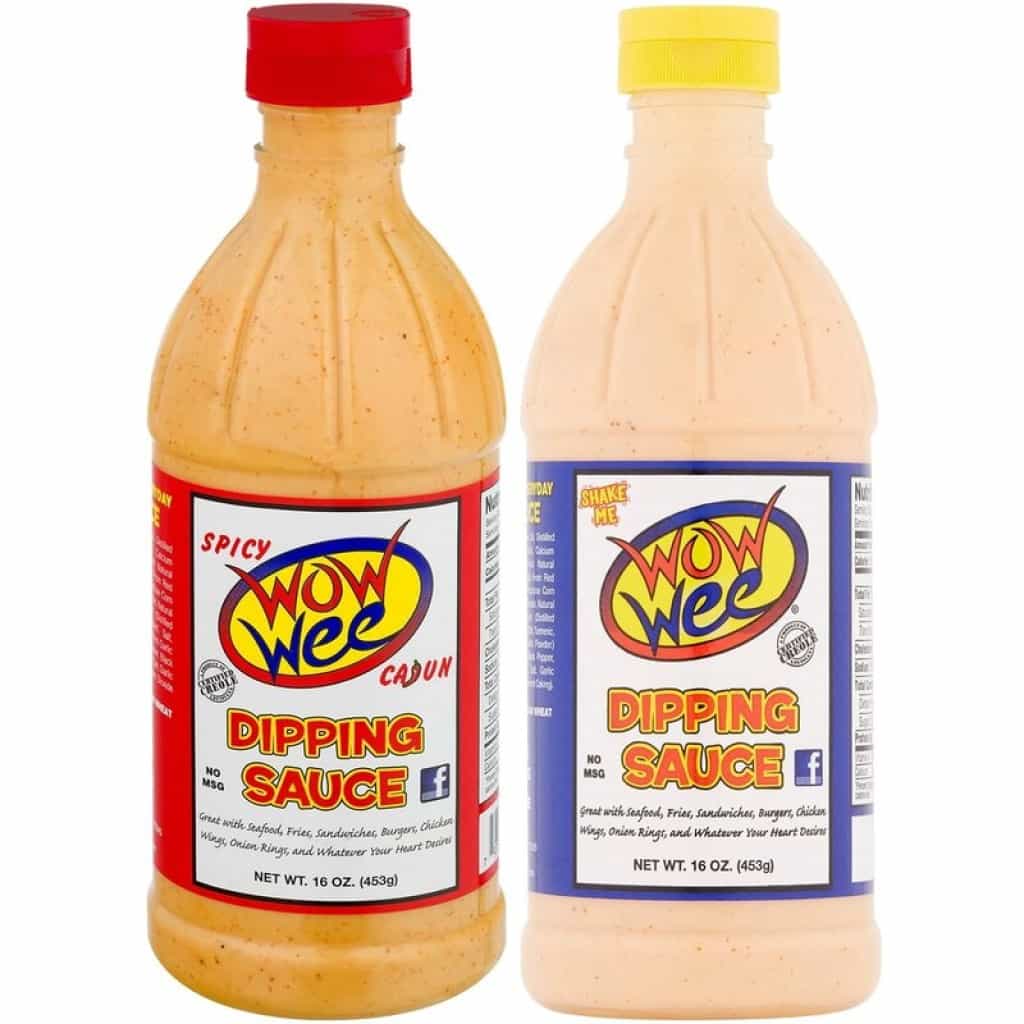 Wow Wee Dipping Sauce Bundle — 16 oz Original & Spicy