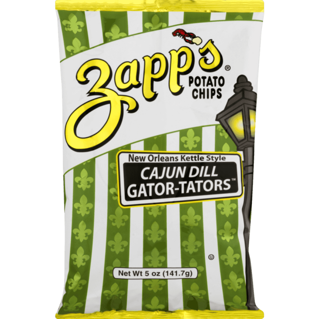 Zapp's Cajun Dill Gator-tator Kettle Chips