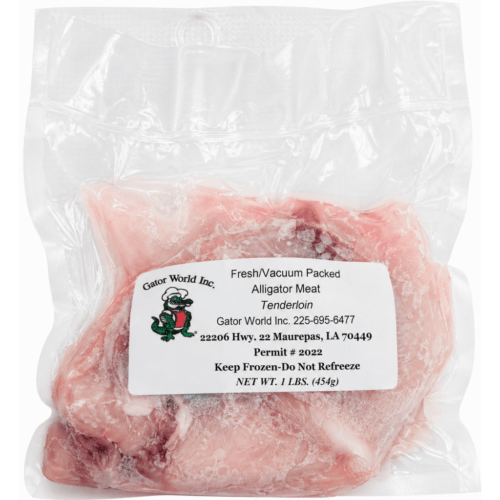 Alligator Tenderloin Meat 1 lb
