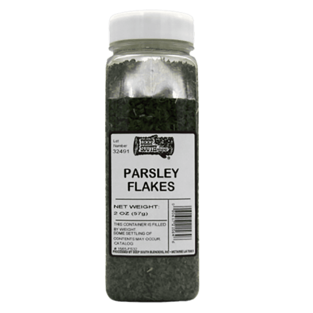 Deep South Parsley Flakes — 2 oz Jar