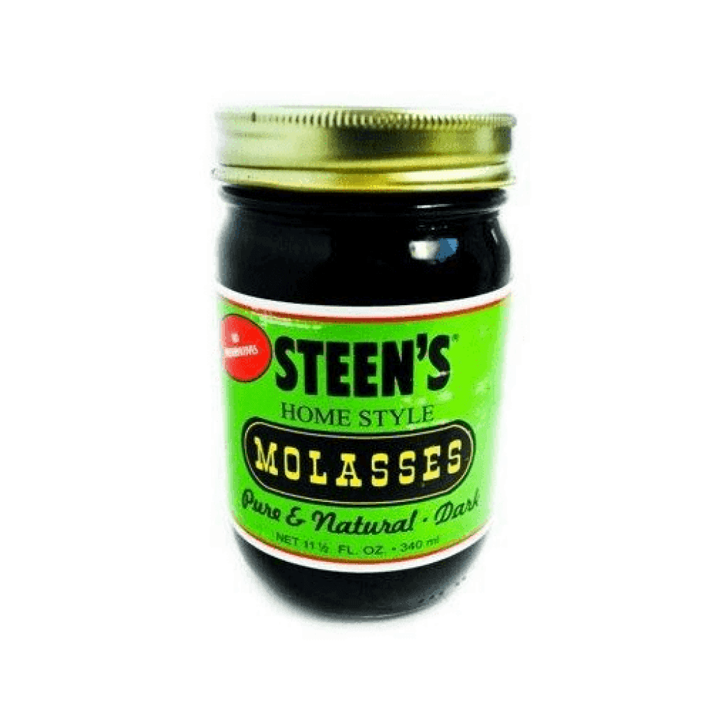 Steen's Dark Molasses, 11.5 oz Jar — Pure Cane Syrup Reduction