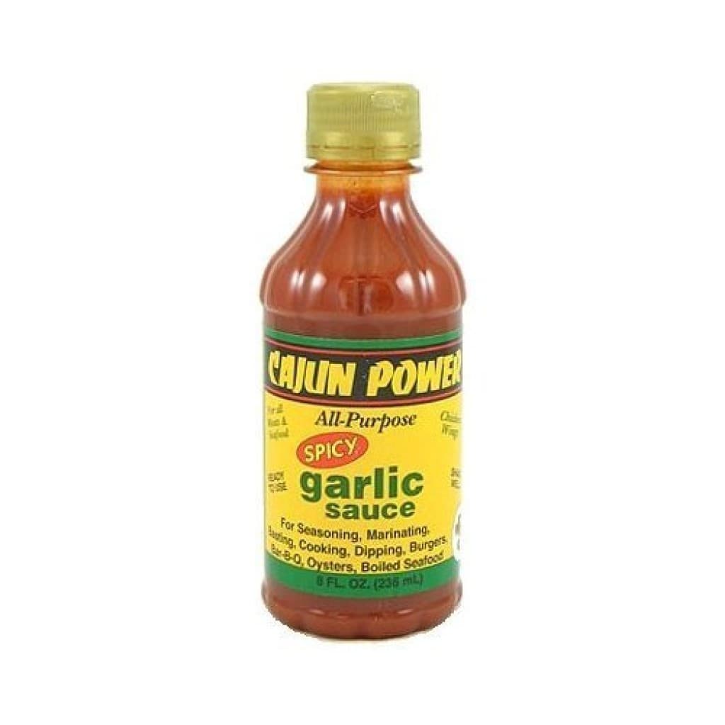 Cajun Power Spicy Garlic Sauce — 8 oz Bottle