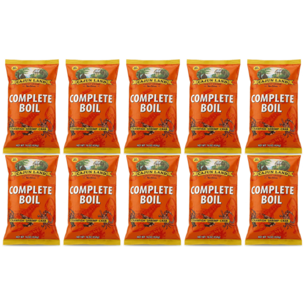 Cajun Land Complete Boil 16 oz (10-Pack)