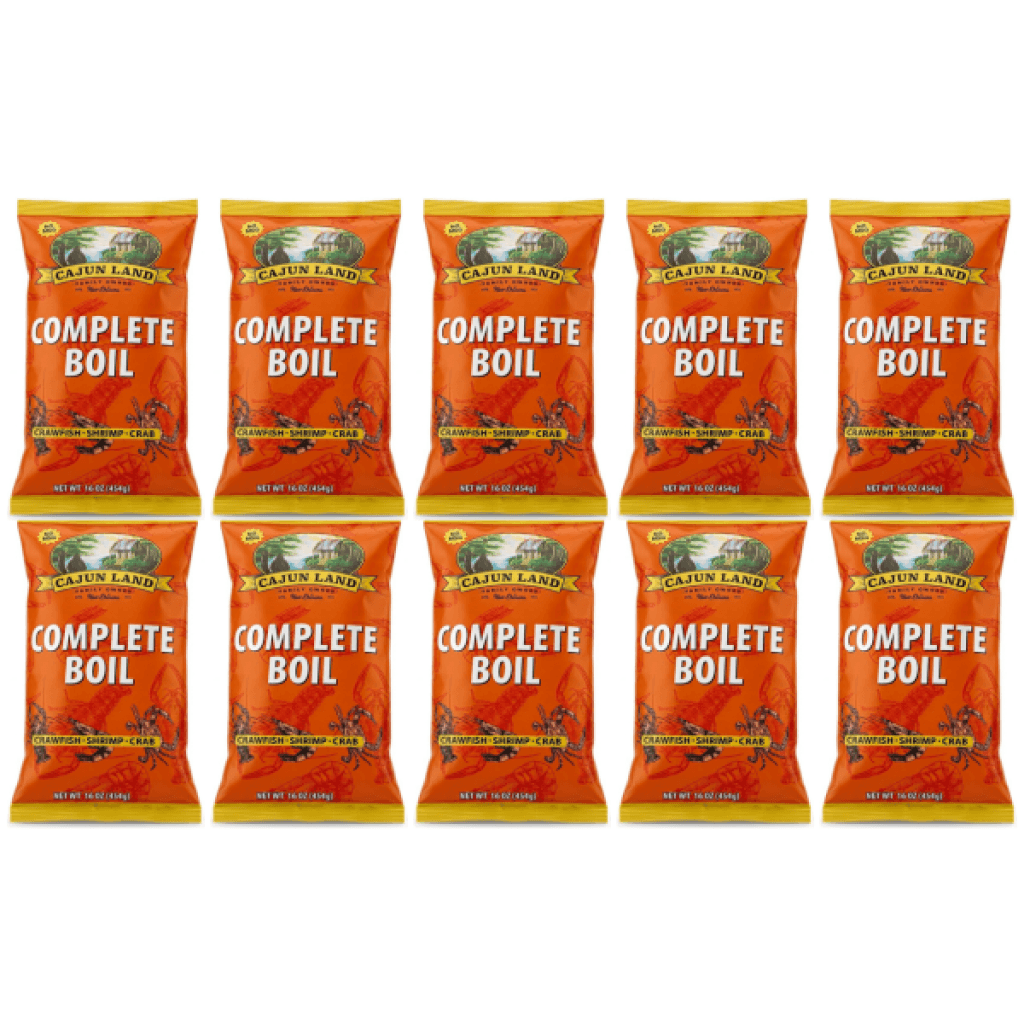 Cajun Land Complete Boil 16 oz (10-Pack)