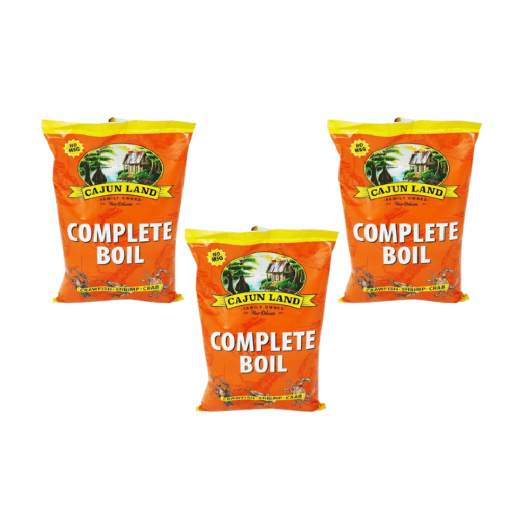 Cajun Land Complete Boil — 64 oz Bags, 3-Pack