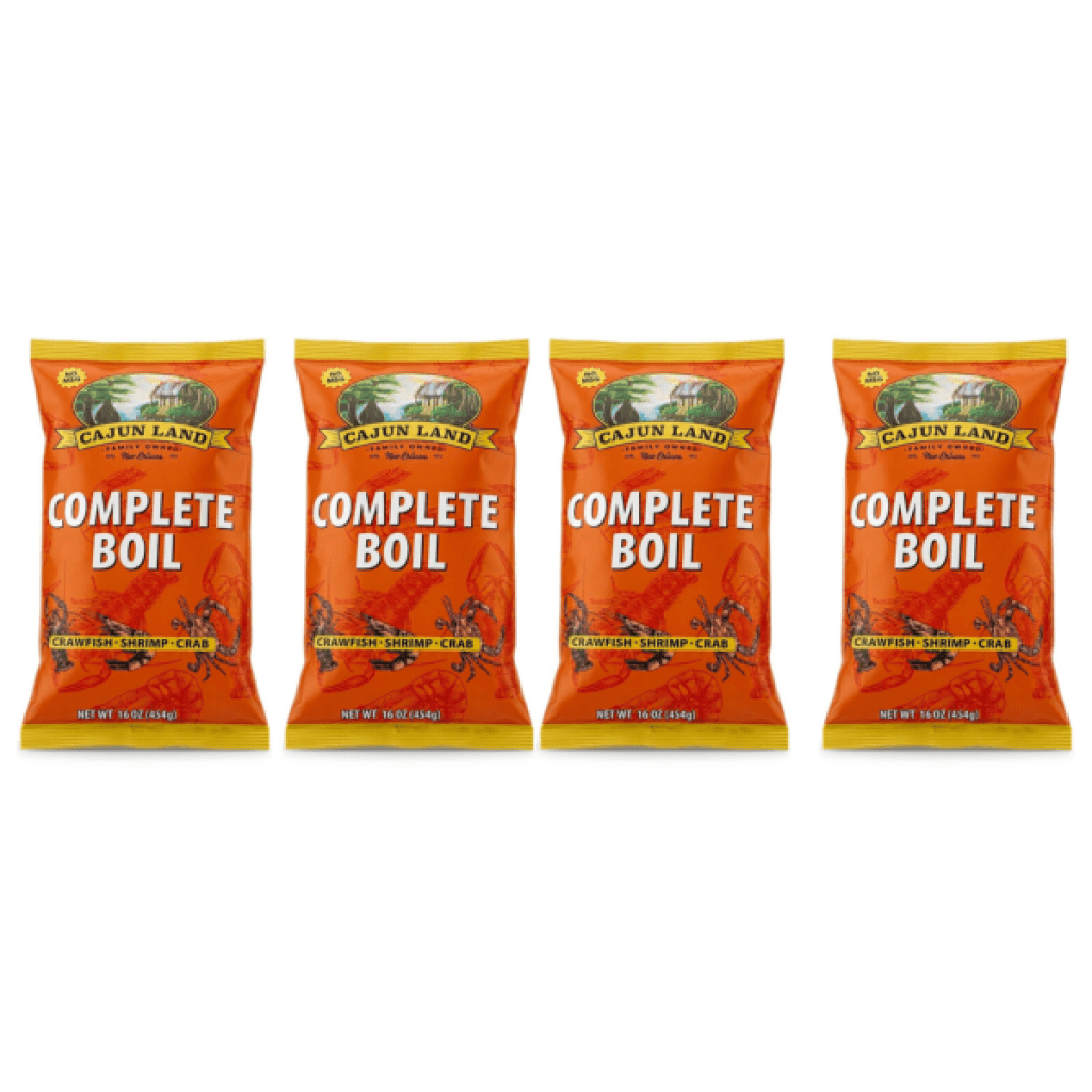 Cajun Land Complete Boil 16 oz (4-Pack)