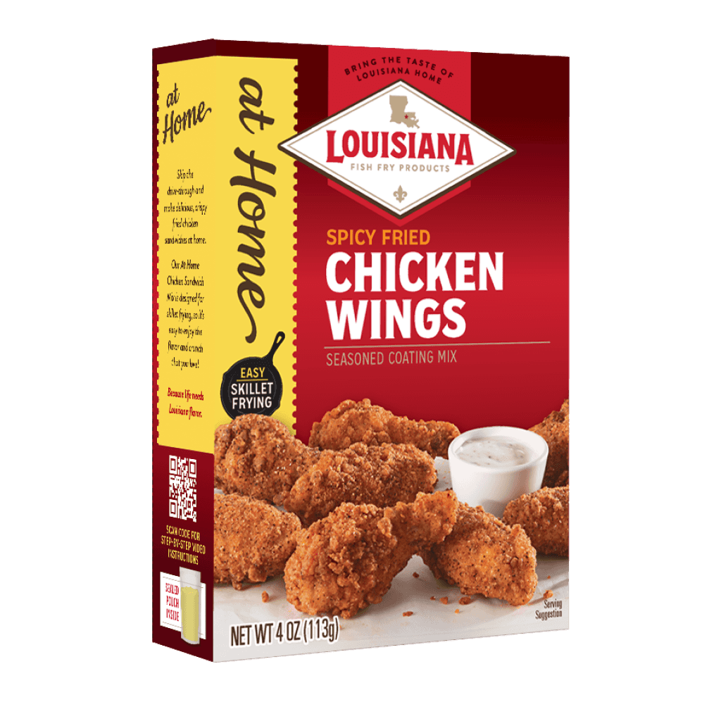 Louisiana Fish Fry Spicy Chicken Wings Coating Mix