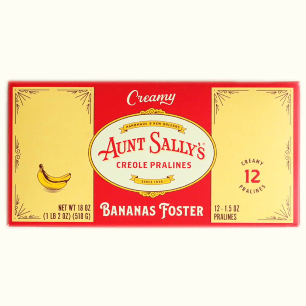 Aunt Sally's Bananas Foster Creamy Pralines — 12 Pack