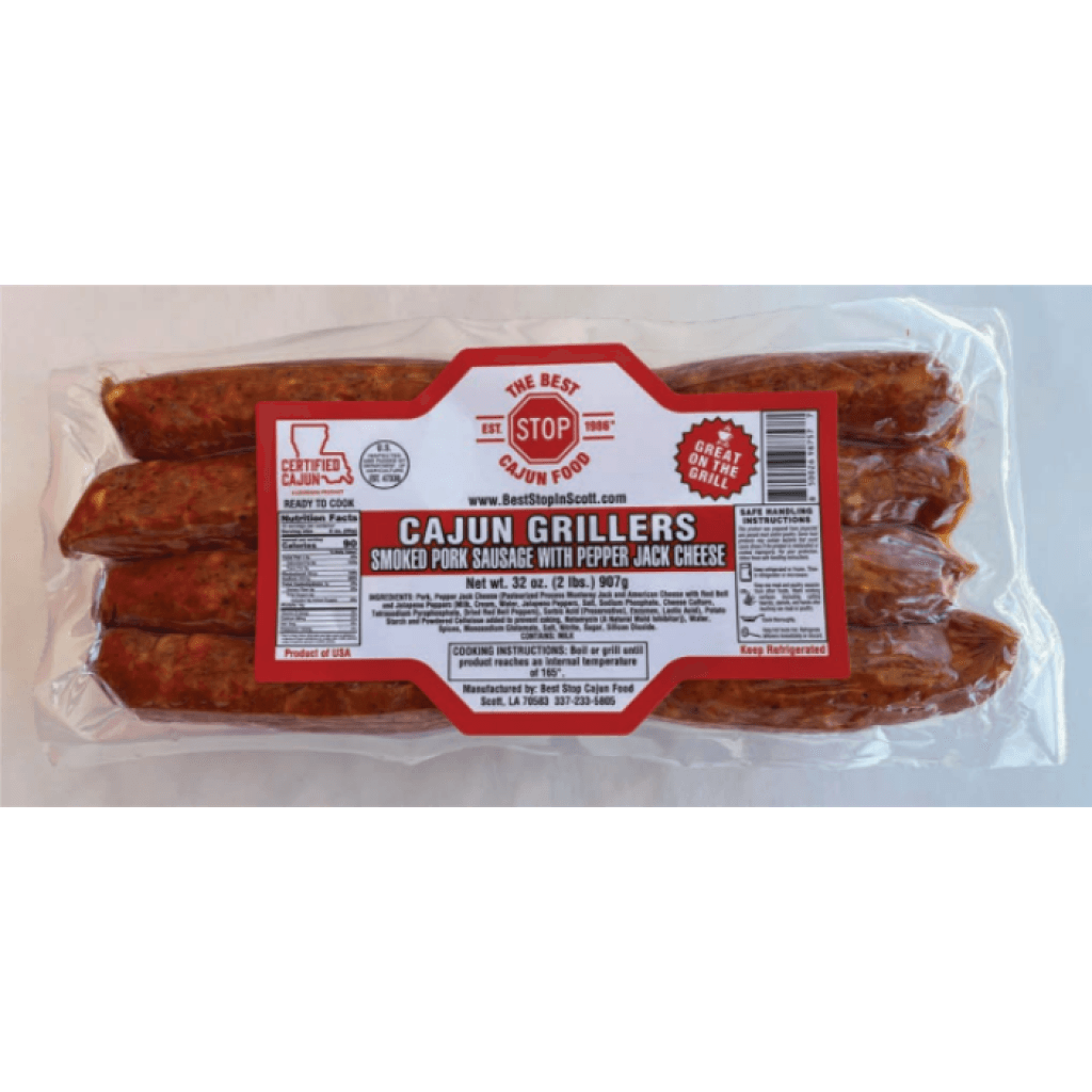 Smoked Pepper Jack Pork Grillers — 2 lb
