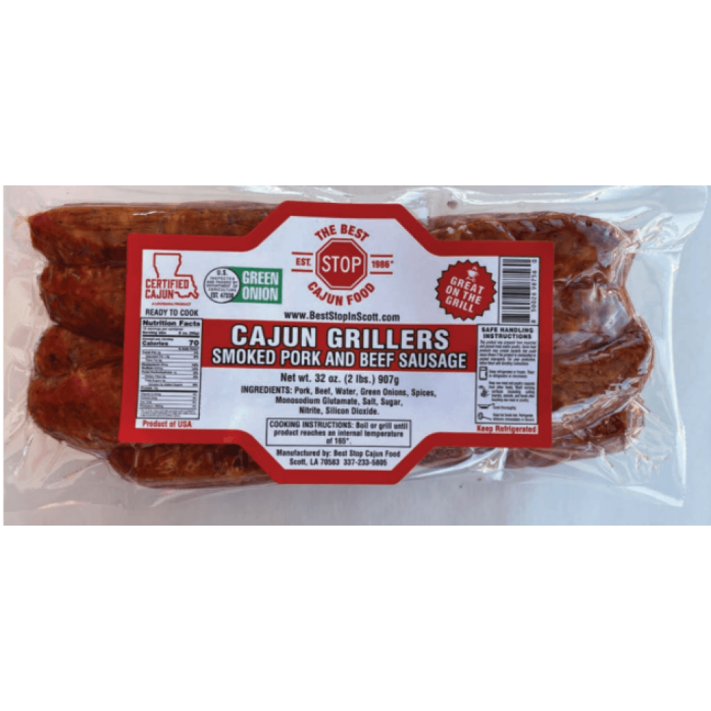 Cajun.com: Best Stop Smoked Pork & Beef Grillers — 2 lb