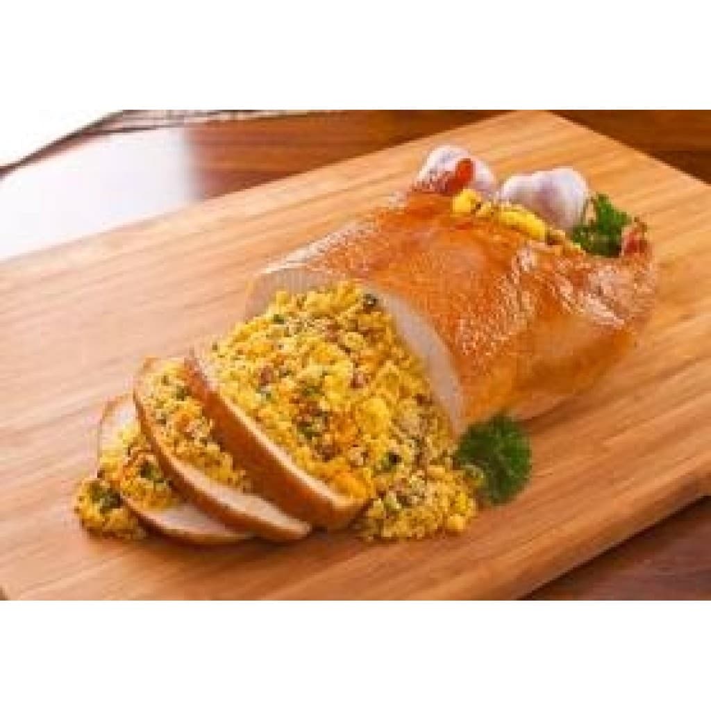 Big Easy Boneless Chicken Stuffed with Cornbread Dressing