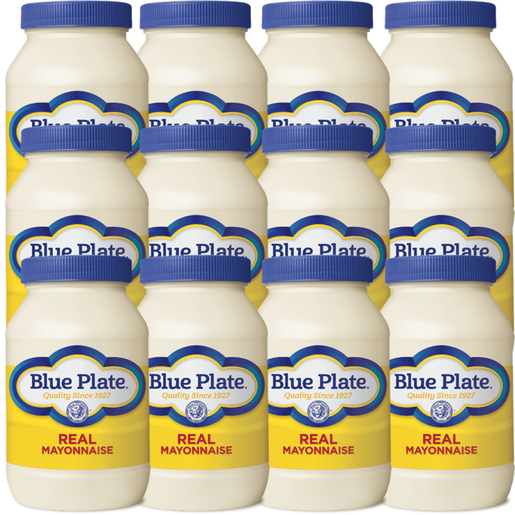 Reily Foods Blue Plate Real Mayonnaise 30 oz — 12 Pack