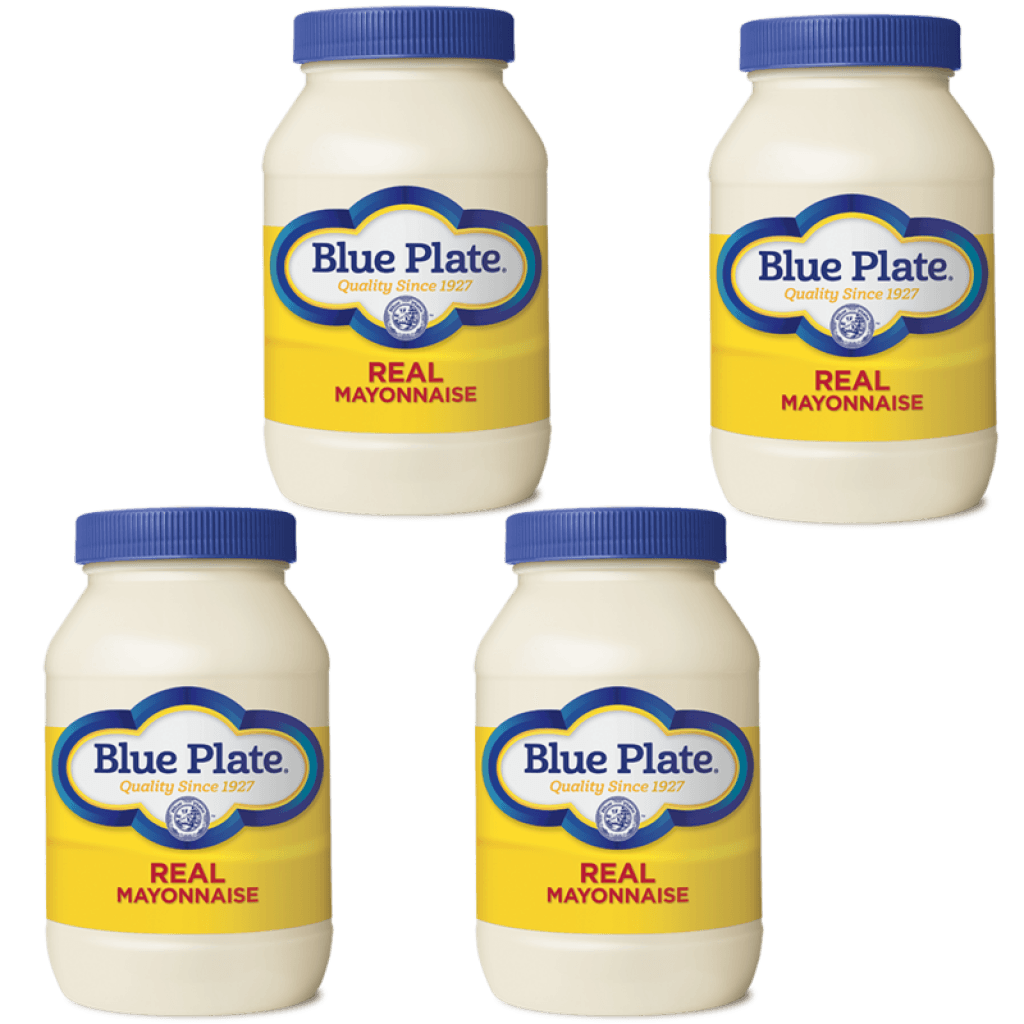 Reily Foods Blue Plate Real Mayonnaise 30 oz — 4 Pack