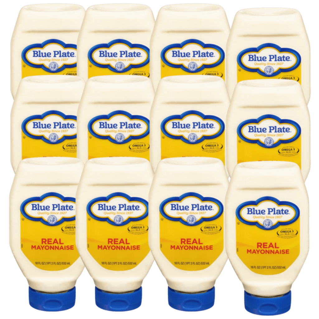 Blue Plate Squeeze Real Mayonnaise 18 oz — 12 Pack
