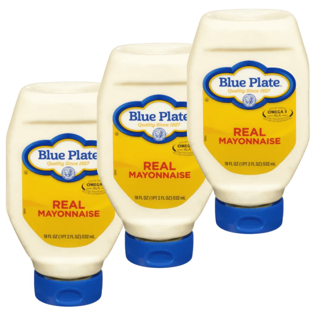 Blue Plate Squeeze Mayonnaise 18 oz, 3-Pack
