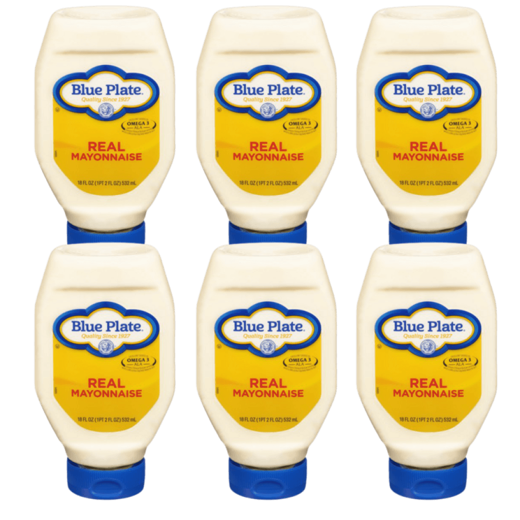 Blue Plate Squeeze Real Mayonnaise 18 oz — 6 Pack