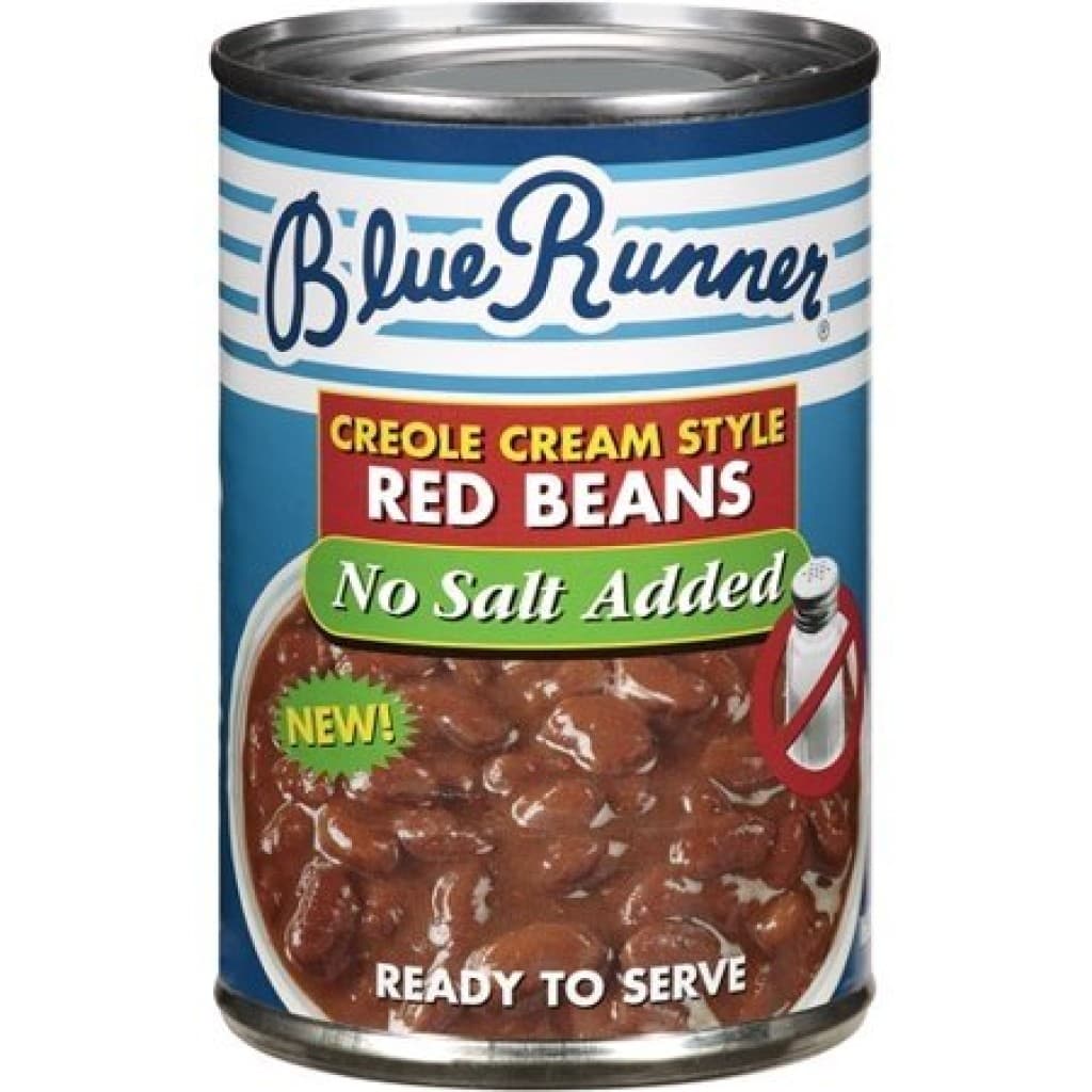 Blue Runner Red Beans No Salt Added 16 oz