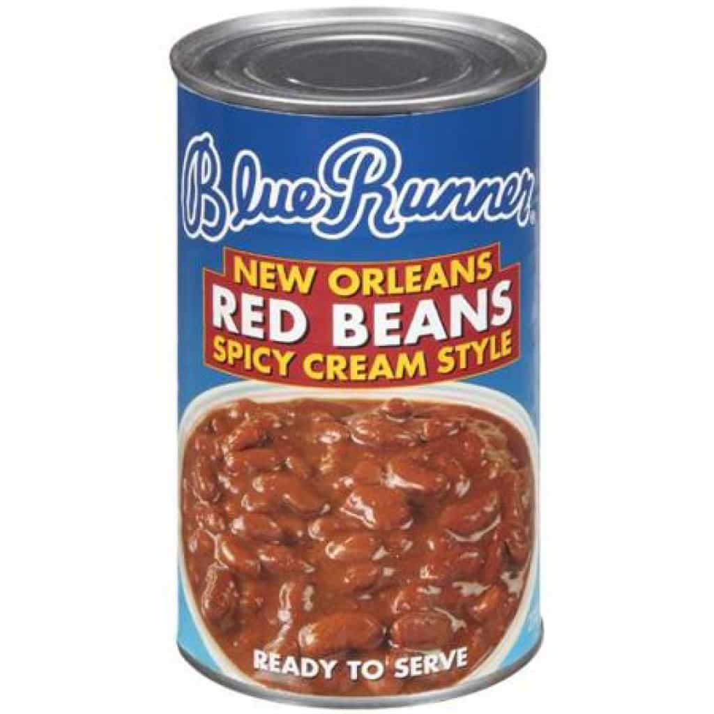 Blue Runner Creole Spicy Cream Style Red Beans