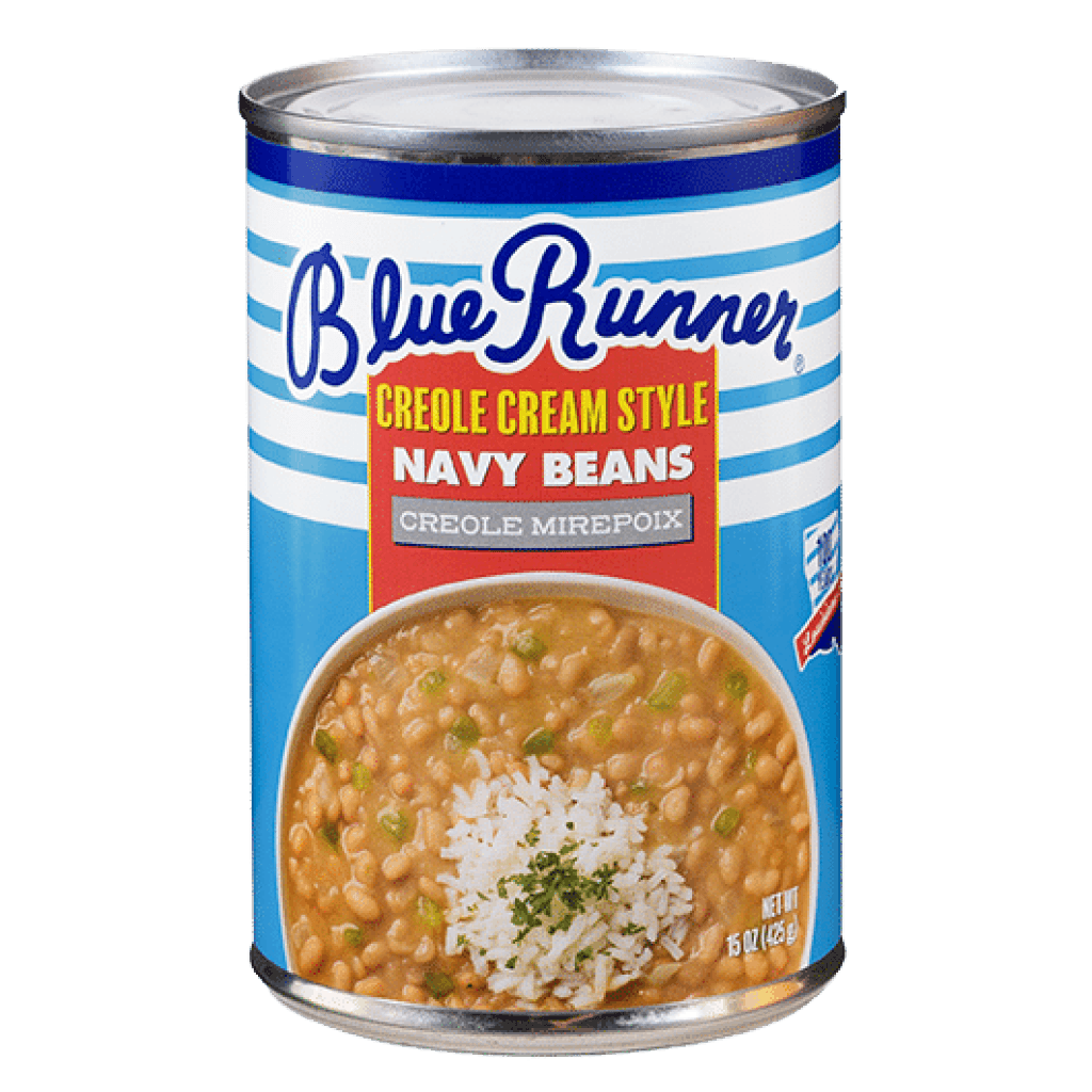 Blue Runner Creole Mirepoix Cream-Style Navy Beans, 16 oz