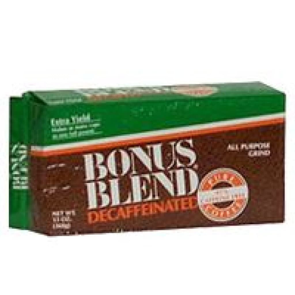 Bonus Blend Decaf Coffee 13 oz