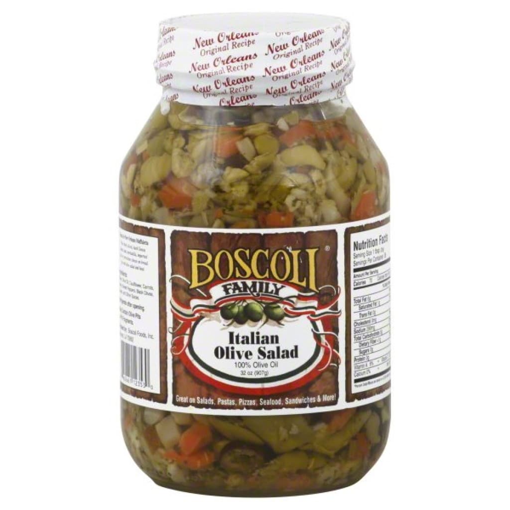 Boscoli Italian Olive Salad — 32 oz