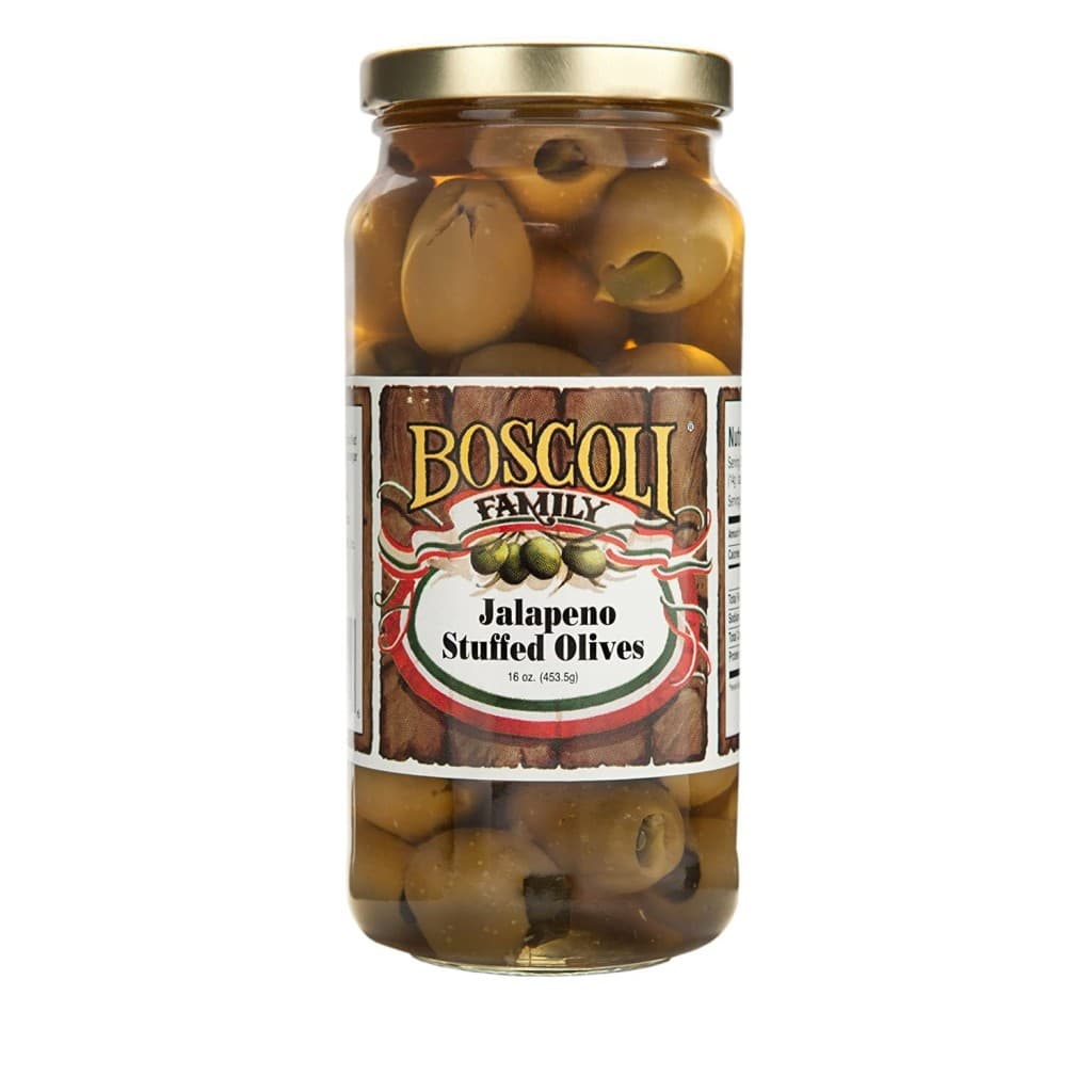 Boscoli Jalapeño-Stuffed Green Olives