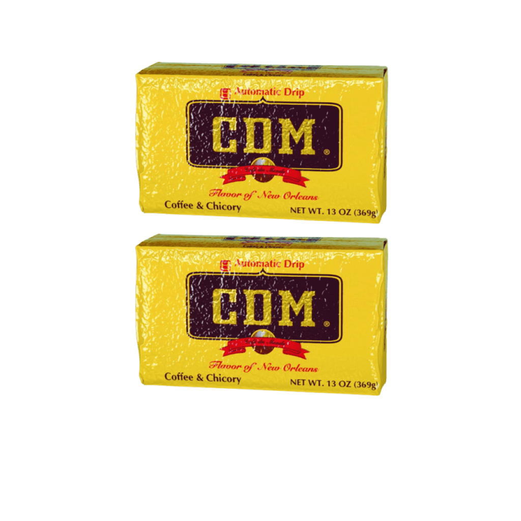 CDM Dark Roast Coffee & Chicory (Auto Drip), 13 oz — Pack of 2