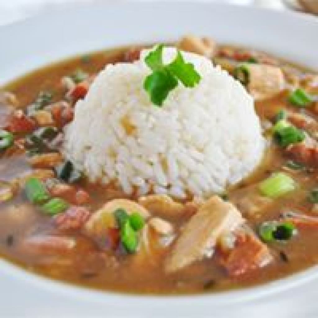 Louisiana Chicken & Sausage Gumbo by Chef John Folse