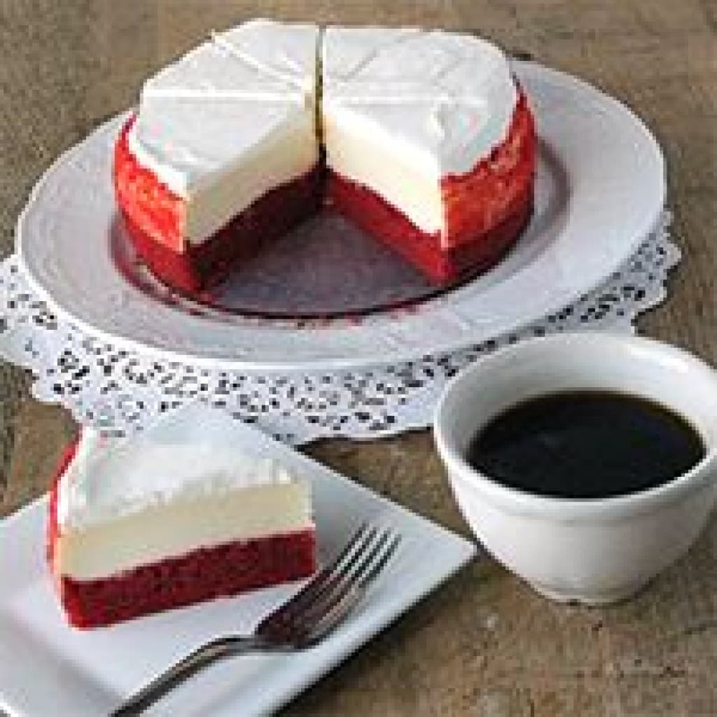Chef John Folse Red Velvet Creole Cream Cheese Cheesecake (7" Round)