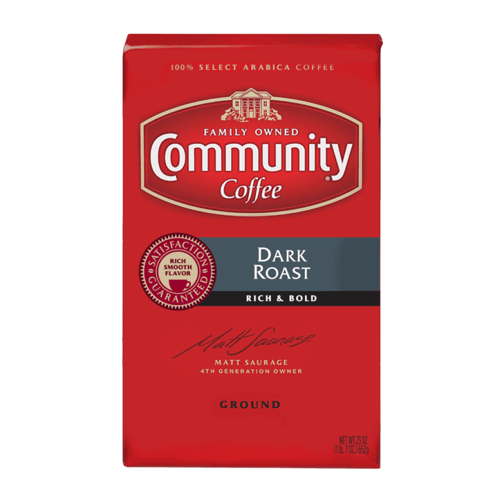 Community Coffee Dark Roast (Iced Cooler & Desserts)