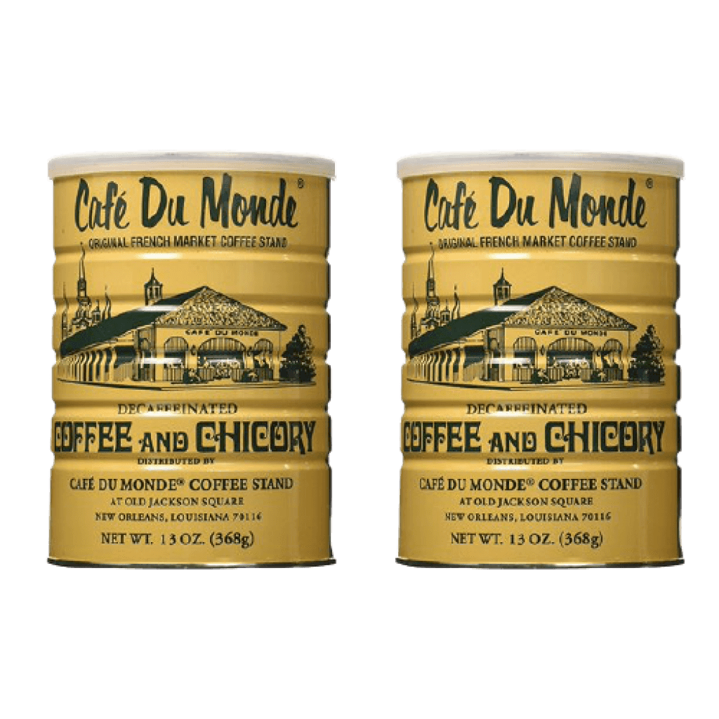 Cafe Du Monde Decaffeinated Coffee & Chicory 13 oz 2-Pack