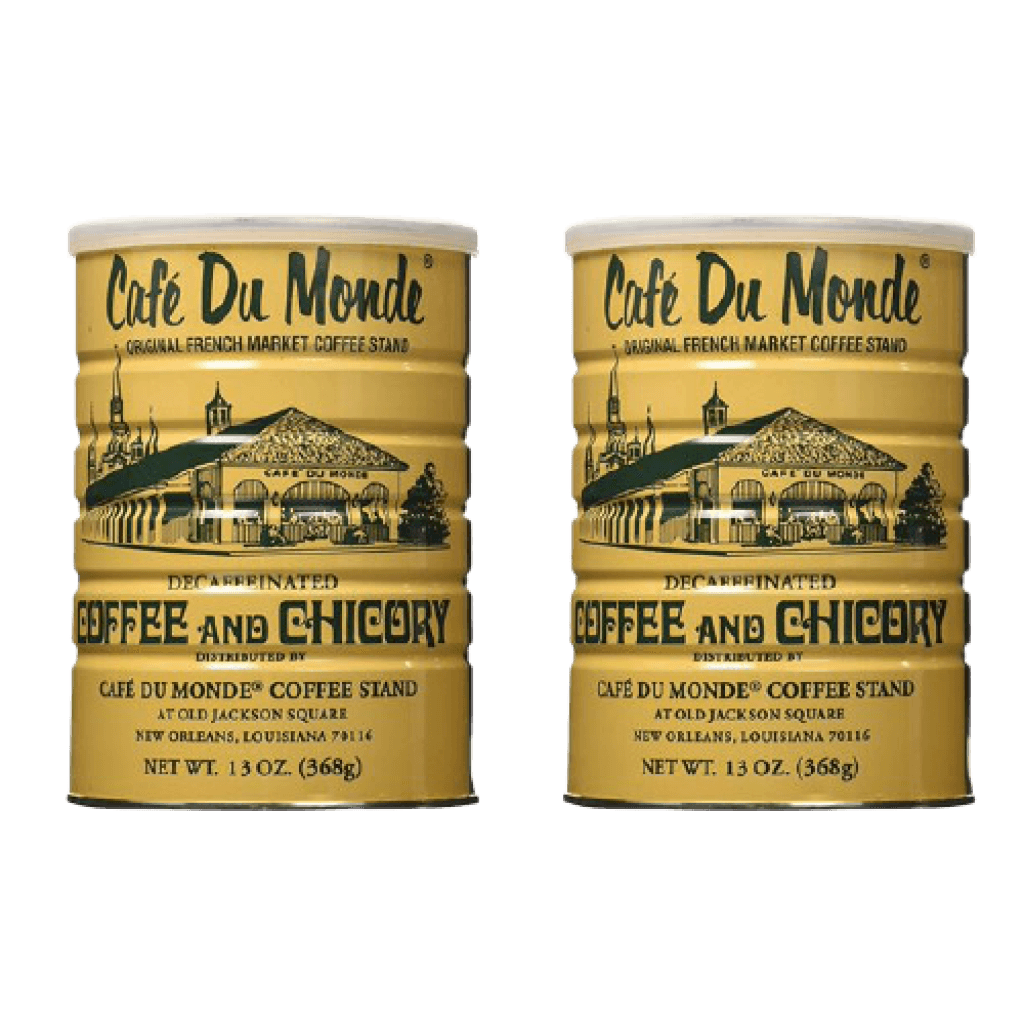 Cafe Du Monde Decaffeinated Coffee & Chicory 13 oz 2-Pack