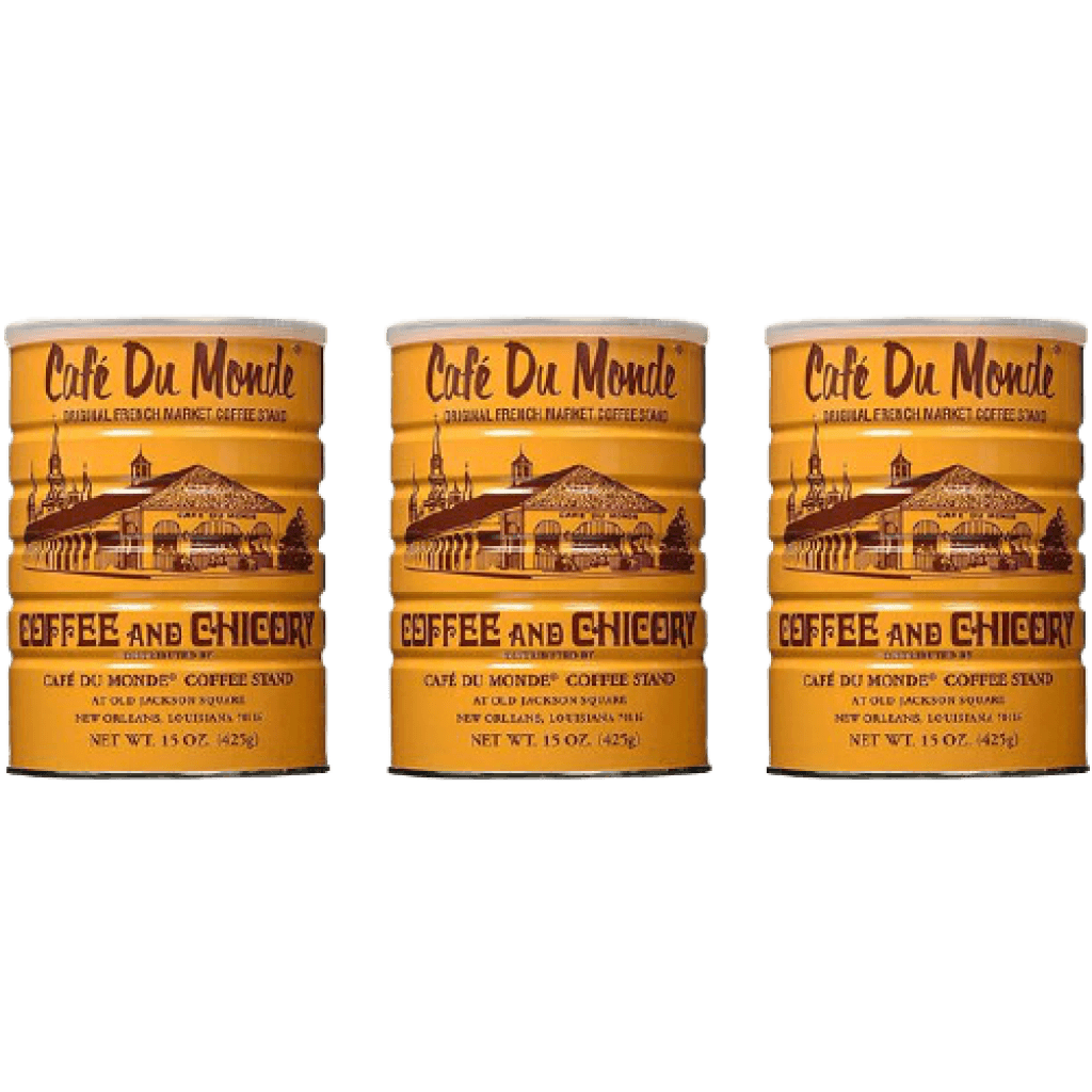 Cafe Du Monde Coffee & Chicory, 15 oz × 3