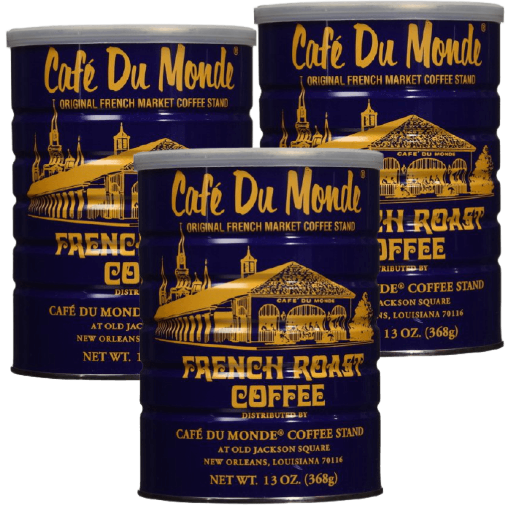 Cafe Du Monde French Roast 13 oz Can — 3 Pack