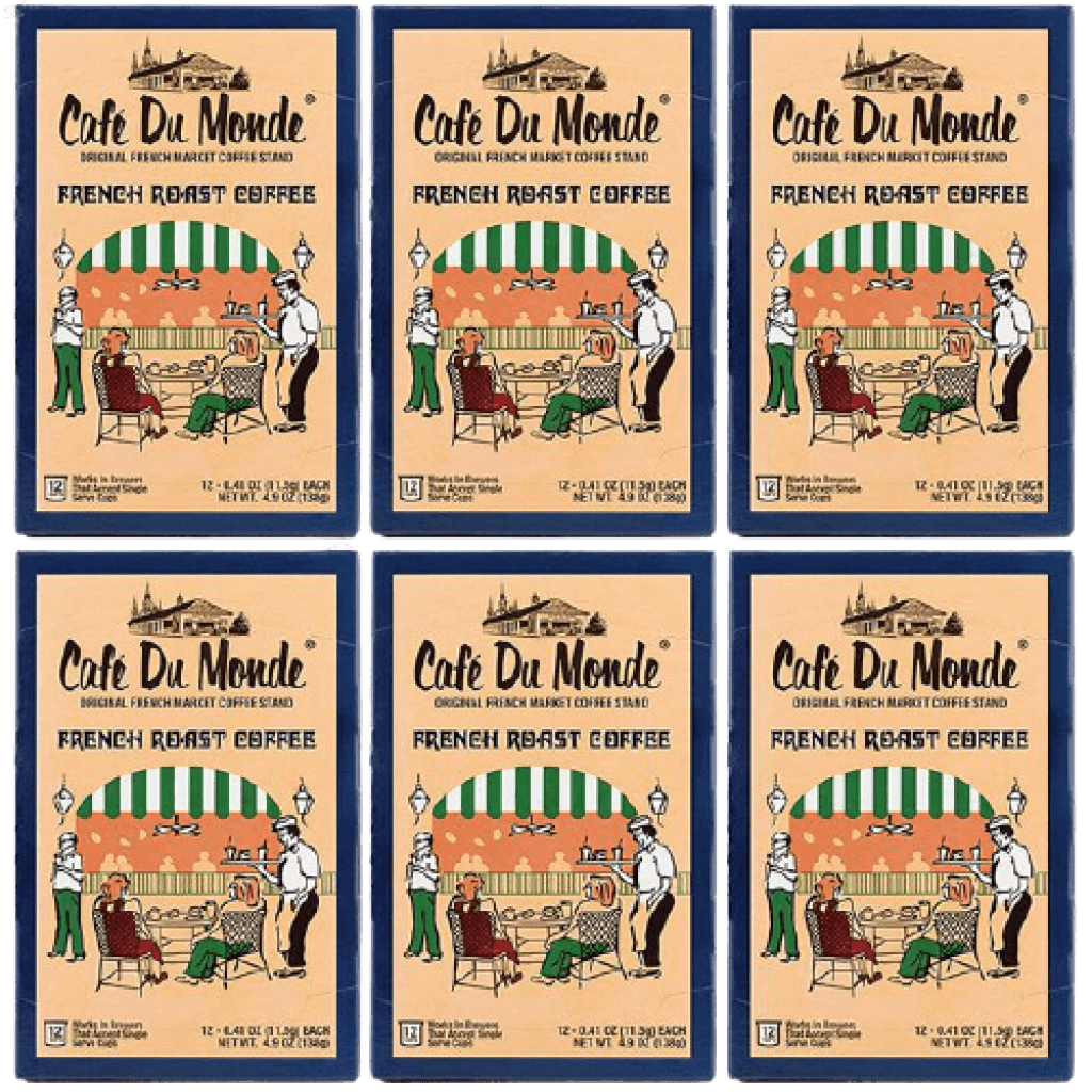 Cafe Du Monde French Roast K-Cup Pods — 72 Count