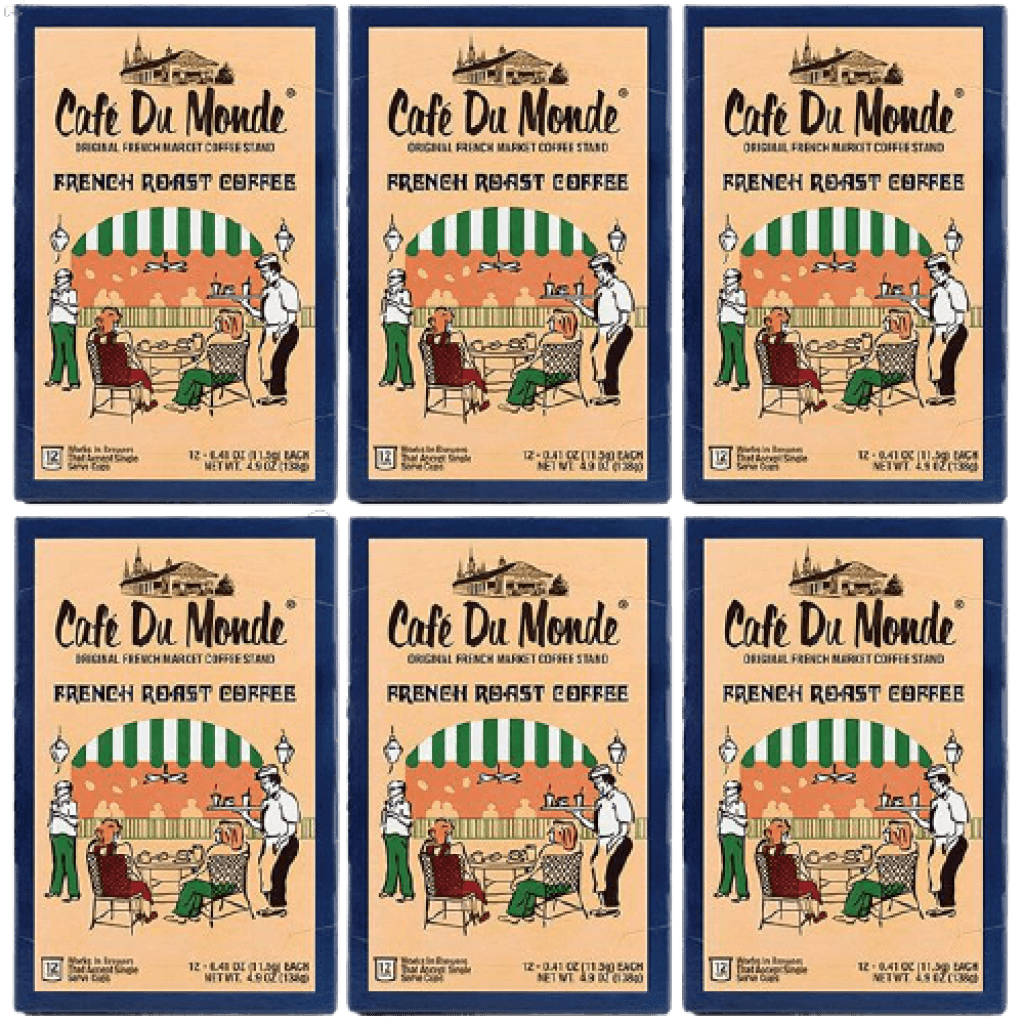 Cafe Du Monde French Roast K-Cup Pods — 72 Count