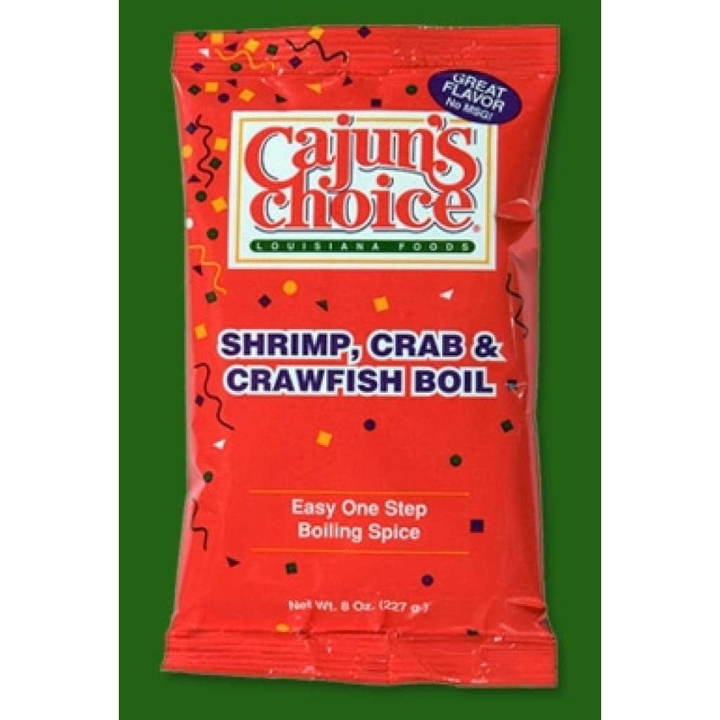 Cajun's Choice Shrimp, Crab & Crawfish Boil Seasoning — 8 oz