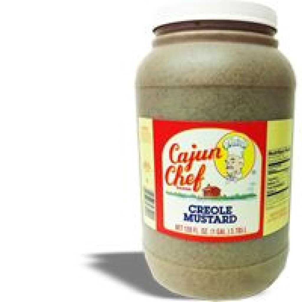 Cajun Chef Creole Hot Mustard — 1 Gallon