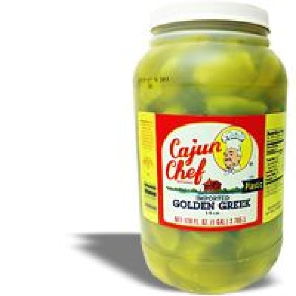 Cajun Chef Golden Greek Pepperoncini — 1 Gallon